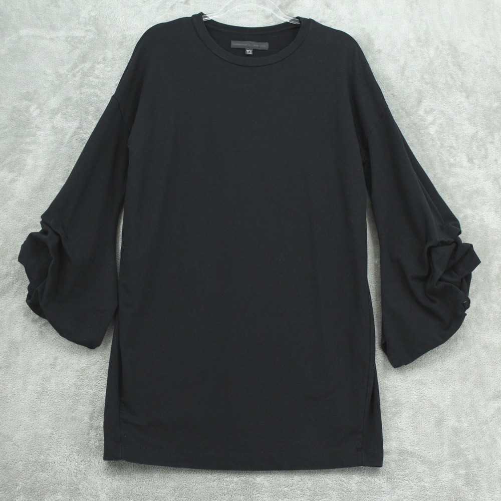 Veronique Miljkovitch Dress Womens Medium Puff Bell Sleeve‎ Lounge Athleisure